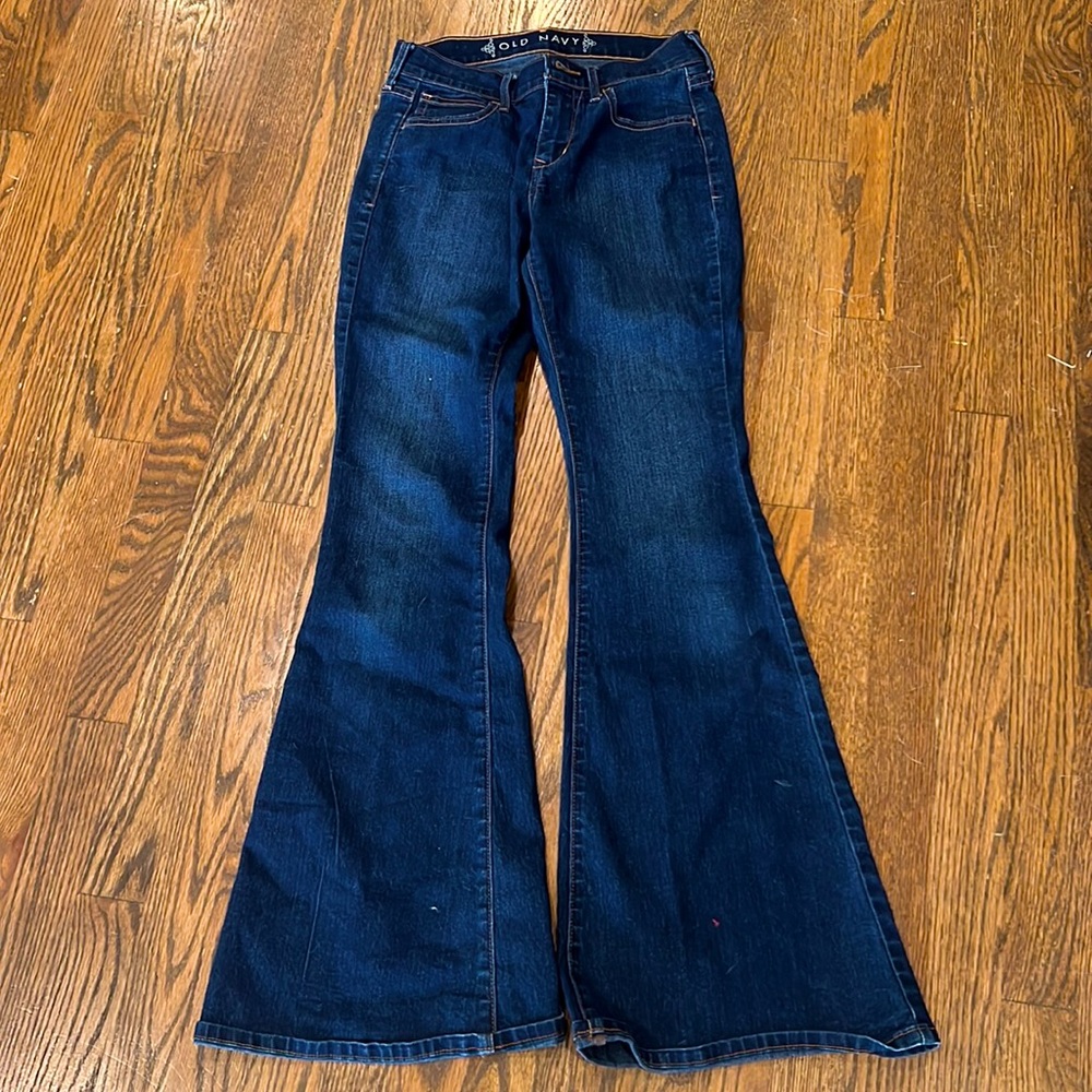Vintage Old Navy early 2000s low rise flare jeans size 0